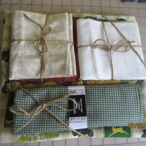JOHN DEERE FABRIC BUNDLE-24 PIECE-NEW